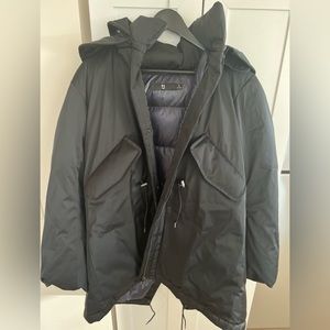 Jil Sander + Uniqlo Collab Oversized Parka with Fishtail